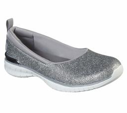 Concept 3 by Skechers Women's Liana Fashion Slip-on Sneaker, SIL, 8 Medium US