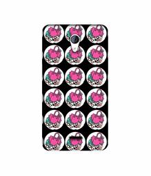 Amazon Brand - Solimo Designer Ladies Accessories Pattern 3D Printed Hard Back Case Mobile Cover for Micromax Canvas Unite 2 A106