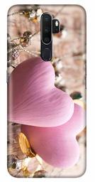 Amazon Brand - Solimo Designer Heart Design 3D Printed Hard Back Case Mobile Cover for Oppo A9 (2020)