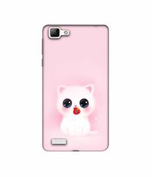 Amazon Brand - Solimo Designer Kitty 3D Printed Hard Back Case Mobile Cover for Vivo V1