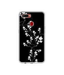 Amazon Brand - Solimo Designer Color Flowers UV Printed Soft Back Case Mobile Cover for Oppo A5s