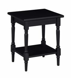 Amazon Brand – Ravenna Home Angela Modern Turned Leg Side End Table, 20