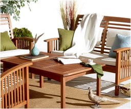 Strathwood Gibranta All-Weather Hardwood Furniture Collection