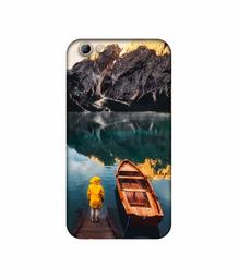 Amazon Brand - Solimo Designer Lake View UV Printed Soft Back Case Mobile Cover for Oppo F3 Plus