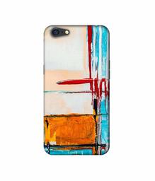 Amazon Brand - Solimo Designer Glass Paint 3D Printed Hard Back Case Mobile Cover for Oppo A71