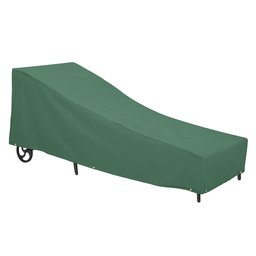 Classic Accessories 55-440-041101-11 Atrium Patio Chaise Lounge Cover, Large, Green