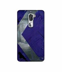 Amazon Brand - Solimo Designer Purple and Gray Texture 3D Printed Hard Back Case Mobile Cover for Coolpad Cool1 Dual