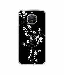 Amazon Brand - Solimo Designer Color Flowers UV Printed Soft Back Case Mobile Cover for Motorola Moto G5S