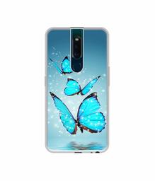 Amazon Brand - Solimo Designer Flying Butterflies UV Printed Soft Back Case Mobile Cover for Oppo F11 Pro