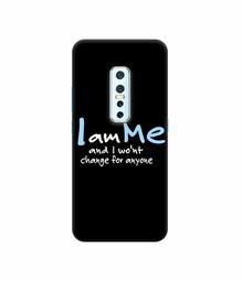 Amazon Brand - Solimo Designer Quotes 3D Printed Hard Back Case Mobile Cover for Vivo V17 Pro