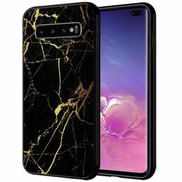 Amazon Brand - Solimo Designer Marble Printed Hard Back Case Mobile Cover for Samsung Galaxy S10 Plus (D1166)