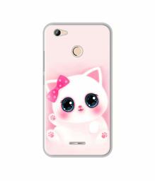 Amazon Brand - Solimo Designer Babby Kitty UV Printed Soft Back Case Mobile Cover for Micromax Canvas Unite 4 Pro Q465