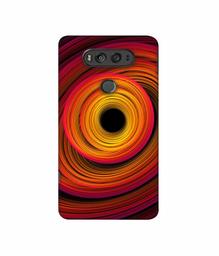 Amazon Brand - Solimo Designer Circle Patternn 3D Printed Hard Back Case Mobile Cover for LG V20