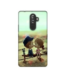 Amazon Brand - Solimo Designer Love Couples Pattern UV Printed Soft Back Case Mobile Cover for Lenovo K8 Note