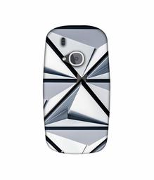 Amazon Brand - Solimo Designer Hexagon Texture 3D Printed Hard Back Case Mobile Cover for Nokia 3310