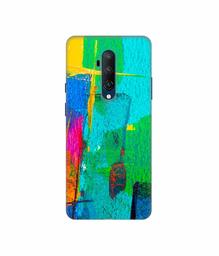 Amazon Brand - Solimo Designer Color Stokes 3D Printed Hard Back Case Mobile Cover for OnePlus 7T Pro