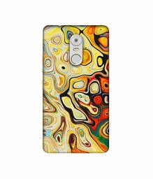 Amazon Brand - Solimo Designer Multicolor Smash Paint 3D Printed Hard Back Case Mobile Cover for Lenovo K6 Note