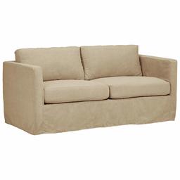 Amazon Brand – Stone & Beam Andover Slipcover Loveseat, 67