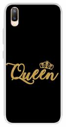 Amazon Brand - Solimo Designer Multicolor Queen Printed Soft Back Case Mobile Cover for Vivo V11 Pro