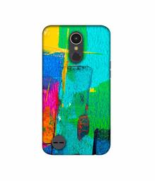 Amazon Brand - Solimo Designer Color Stokes 3D Printed Hard Back Case Mobile Cover for LG K10 (2017)