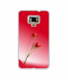 Amazon Brand - Solimo Designer Red Roses UV Printed Soft Back Case Mobile Cover for Samsung Z4