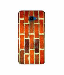 Amazon Brand - Solimo Designer Brick Texture 3D Printed Hard Back Case Mobile Cover for Samsung Galaxy J4 Core