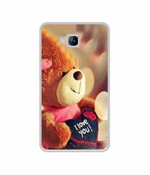 Amazon Brand - Solimo Designer Teddy Bear UV Printed Soft Back Case Mobile Cover for Lyf Wind 2