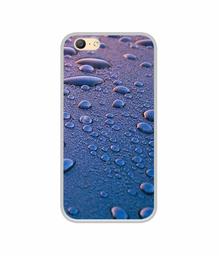 Amazon Brand - Solimo Designer Water Drops UV Printed Soft Back Case Mobile Cover for Oppo A57