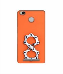 Amazon Brand - Solimo Designer Number Eight 3D Printed Hard Back Case Mobile Cover for Xiaomi Redmi 3S Prime