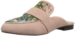 The Fix Sandalia mocasín con Bordado Floral francés, para Mujer, Petal Blush, 6.5 B(M) US