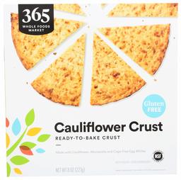 365 Everyday Value, Cauliflower Pizza Crust, 8 oz (Frozen)