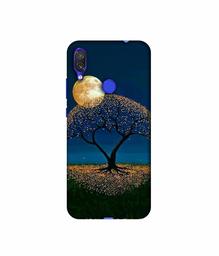 Amazon Brand - Solimo Designer Dark Night View 3D Printed Hard Back Case Mobile Cover for Xiaomi Redmi Note 7 Pro