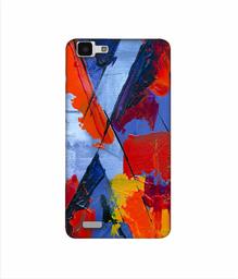 Amazon Brand - Solimo Designer X Multicolor Texture 3D Printed Hard Back Case Mobile Cover for Vivo Y27L