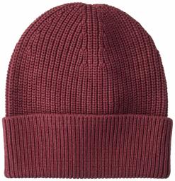 Goodthreads Soft Cotton Washed Beanie skull-caps, Solid Burgundy, Taille Unique