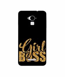 Amazon Brand - Solimo Designer Sparkle Girl Boss 3D Printed Hard Back Case Mobile Cover for Coolpad Note 3