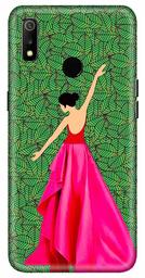 Amazon Brand - Solimo Designer Girl Design 3D Printed Hard Back Case Mobile Cover for Realme 3 / Realme 3i