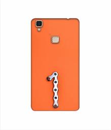 Amazon Brand - Solimo Designer Number One 3D Printed Hard Back Case Mobile Cover for Vivo V3 Max