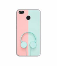 Amazon Brand - Solimo Designer Head Phone UV Printed Soft Back Case Mobile Cover for Mi Redmi 4