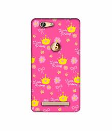 Amazon Brand - Solimo Designer Little Princess Pattern 3D Printed Hard Back Case Mobile Cover for Gionee F103 Pro