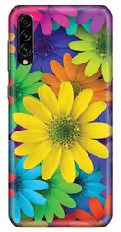 Amazon Brand - Solimo Designer Floral Design 3D Printed Hard Back Case Mobile Cover for Samsung Galaxy A50s