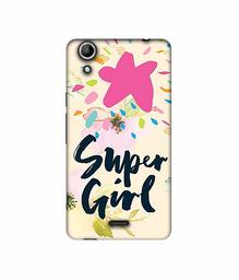 Amazon Brand - Solimo Designer Super Girl 3D Printed Hard Back Case Mobile Cover for Micromax Canvas Selfie 2 Q340