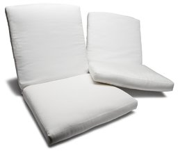 Strathwood St. Thomas Deep Seating Motion Chair Cushion, Set of 2, Eggshell