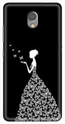 Amazon Brand - Solimo Designer Girl Design 3D Printed Hard Back Case Mobile Cover for Lenovo P2