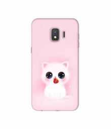 Amazon Brand - Solimo Designer Kitty 3D Printed Hard Back Case Mobile Cover for Samsung Galaxy J2 Core