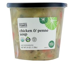 Whole Foods Market, Organic Chicken & Penne Soup, 24 oz