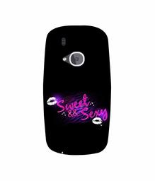 Amazon Brand - Solimo Designer Sweet and Sexy 3D Printed Hard Back Case Mobile Cover for Nokia 3310