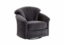 Amazon Brand – Stone & Beam Cherrie Upholstered Gliding Swivel Chair, 34