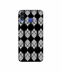 Amazon Brand - Solimo Designer S Shape Pattern 3D Printed Hard Back Case Mobile Cover for Samsung Galaxy M21