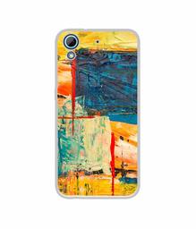 Amazon Brand - Solimo Designer Multicolor Box UV Printed Soft Back Case Mobile Cover for HTC Desire 626/HTC Desire 628