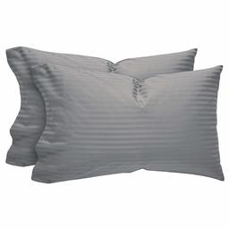 Stone & Beam 400 Thread-Count Dobby Stripe Sateen Pillowcase Set